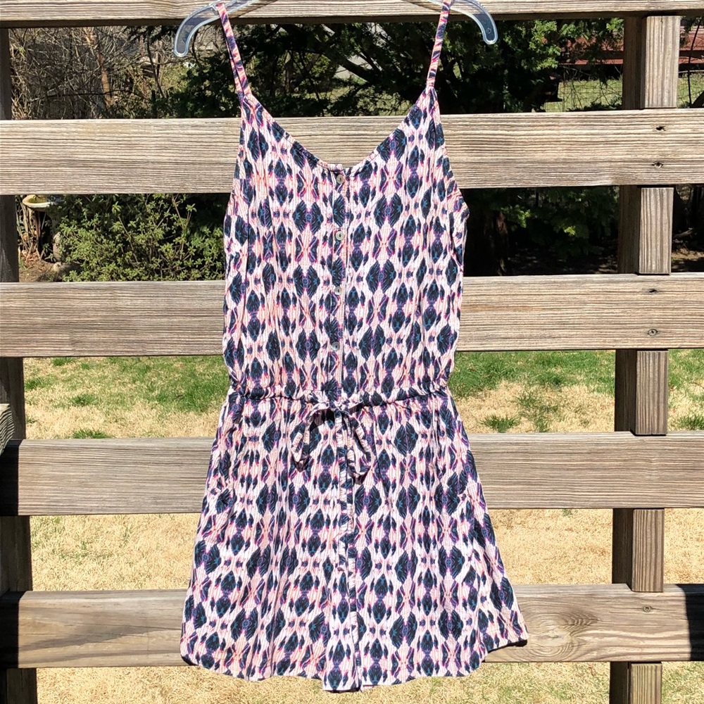 Ultra Pink Small Spring Sleeveless Romper
